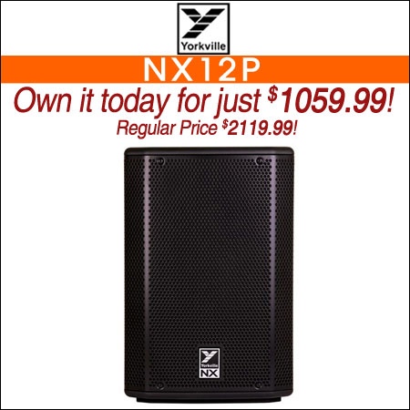 Yorkville NX8P NX 12" Powered Loudspeaker