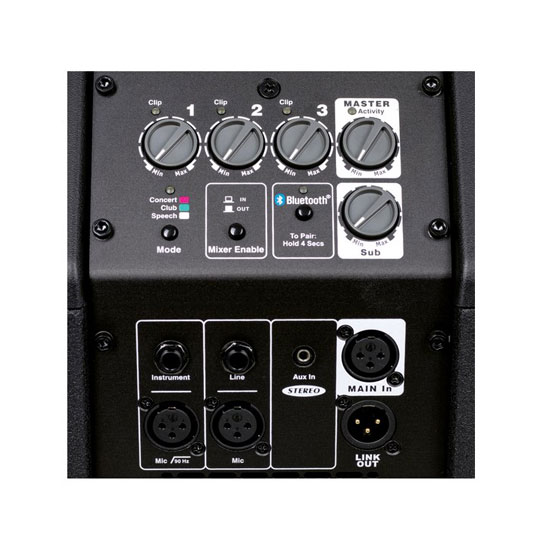 Yorkville YXL Tower12 Column PA with 12" Subwoofer