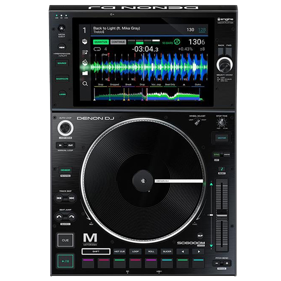 (2) Denon DJ SC6000M Prime Media Players and X1850 Prime 4-Channel Club Mixer with Coffin Case Pro DJ Package