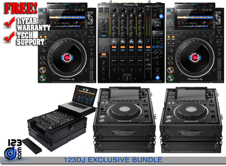 Pioneer DJ CDJ-3000 Professional DJ Multiplayer with 9-Inch Touch Screen