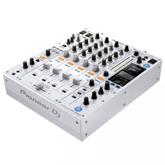 (2) Pioneer DJ CDJ-3000 White Flagship Pro-DJ Multi Players with Limited Edition White DJM-900NXS2 4-Channel Digital Pro-DJ Mixer Package