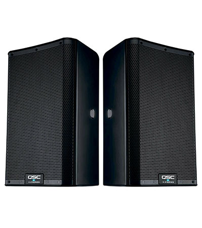 4X QSC K12.2 W/ 2X PROX FLIGHT CASE
