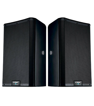 4X QSC K12.2 W/ 2X PROX FLIGHT CASE