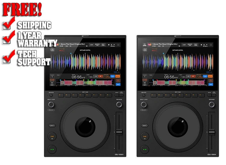 AlphaTheta CDJ-1500X DJ Multi Player Package