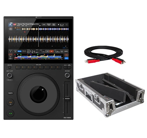 AlphaTheta CDJ-1500X DJ Multi Player with Flight Case Package