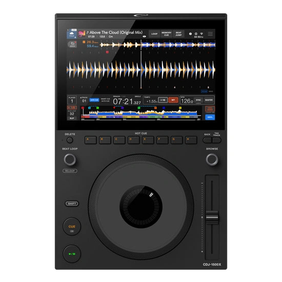 AlphaTheta CDJ-1500X Professional DJ Package with Cases