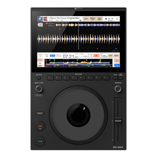 AlphaTheta CDJ-1500X Professional DJ Player 2-pack with Flight Case