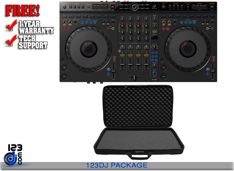 AlphaTheta DDJ-GRV6 & Case Package