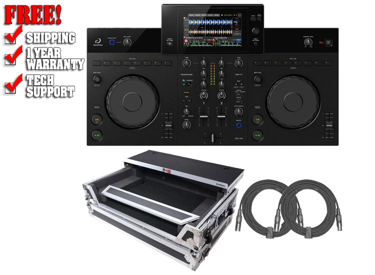 AlphaTheta XDJ-AN DJ Controller with Flight Case Package