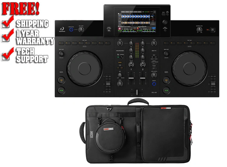 AlphaTheta XDJ-AN DJ Controller with Icon Series Bag