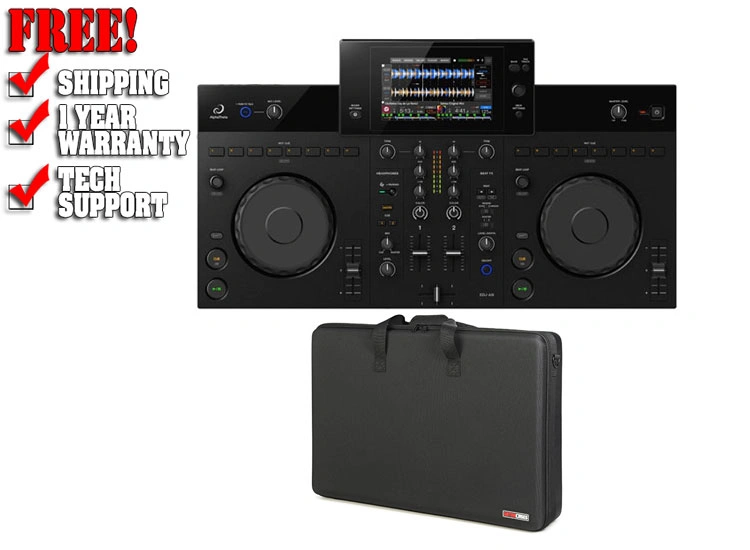 AlphaTheta XDJ-AN DJ Controller with Gator Soft Case