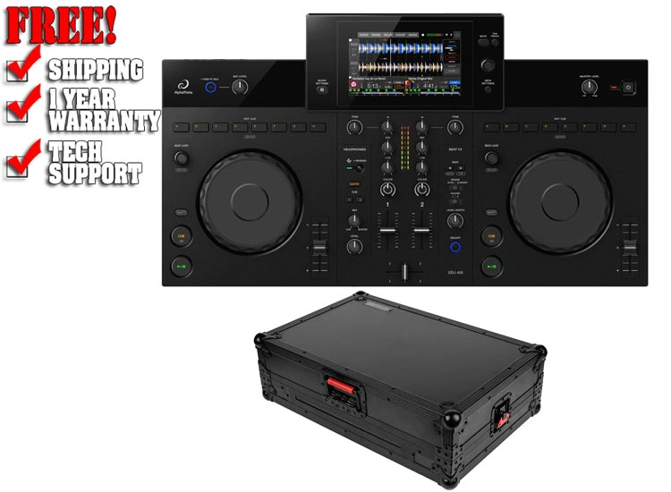 AlphaTheta XDJ-AN DJ Controller with Flight Case