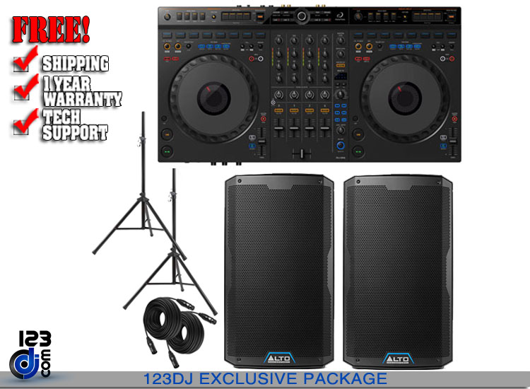 Alto TS415 & AlphaTheta DDJ-GRV6 Value Pack