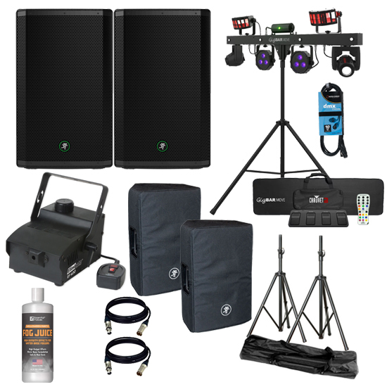 GigBar Move Light System with Mackie Thrash 215 Package