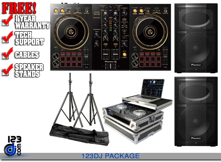 Pioneer DDJ-400-N & XPRS10 Pack