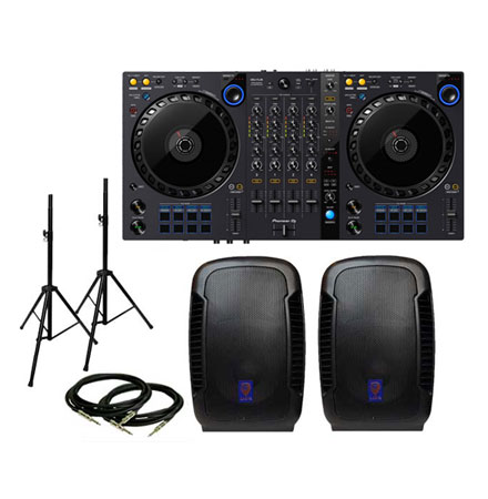 Pioneer DDJ-FLX6 & Technical Pro Lion 12" Pack