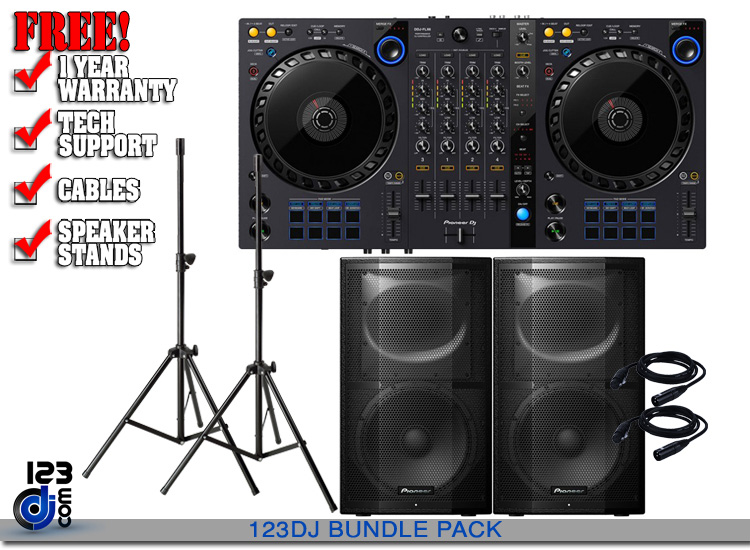 Pioneer DDJ-FLX6 & XPRS12 Package