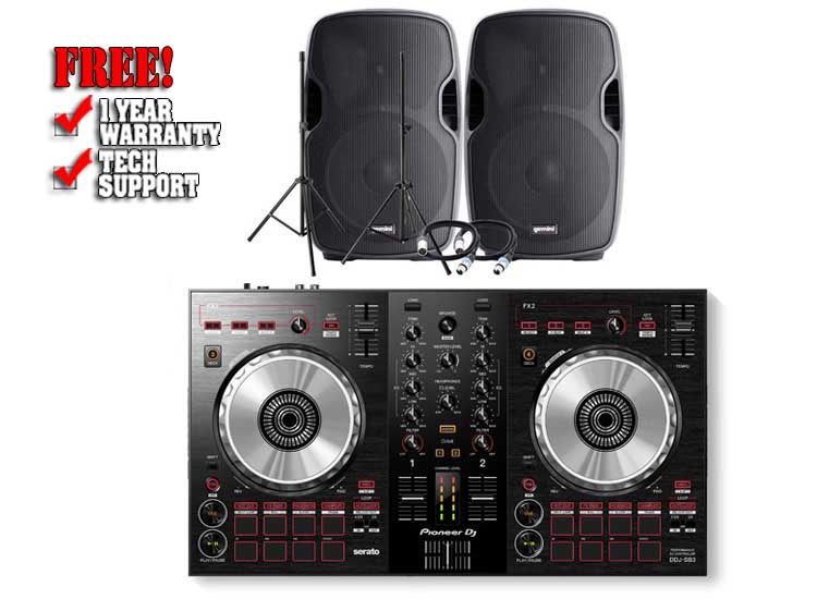 DDJ-SB3 & AS-1500P Package