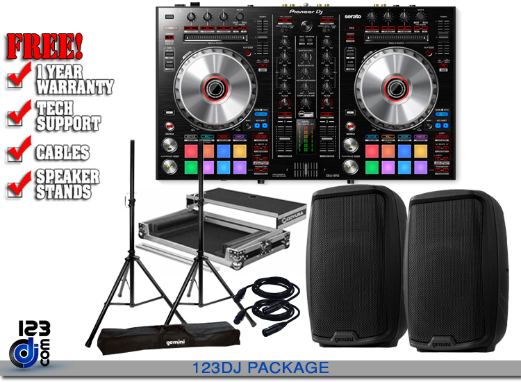 DDJ-SR2 & AS-2108P Package