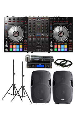 Pioneer DDJ-SX3 Gemini AS-08P and UHF-6200M Pack