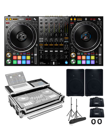 Pioneer DDJ1000SRT and QSC CP12 Value Pack