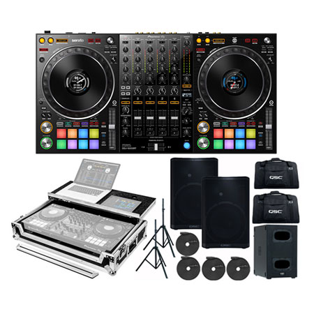 Pioneer DDJ1000SRT and QSC CP12 & KS112 Package