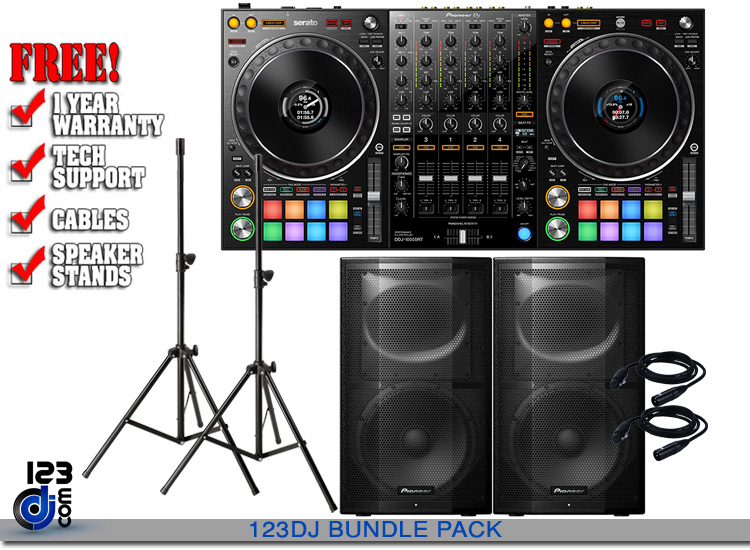 Pioneer DDJ1000SRT & XPRS12 Package