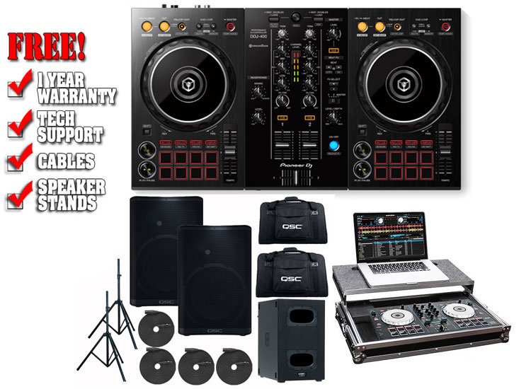 PIONEER DDJ400 CONTROLADOR DJ PIONEER DJ DDJ-400 ORIGINAL (DESCONTINUADA)