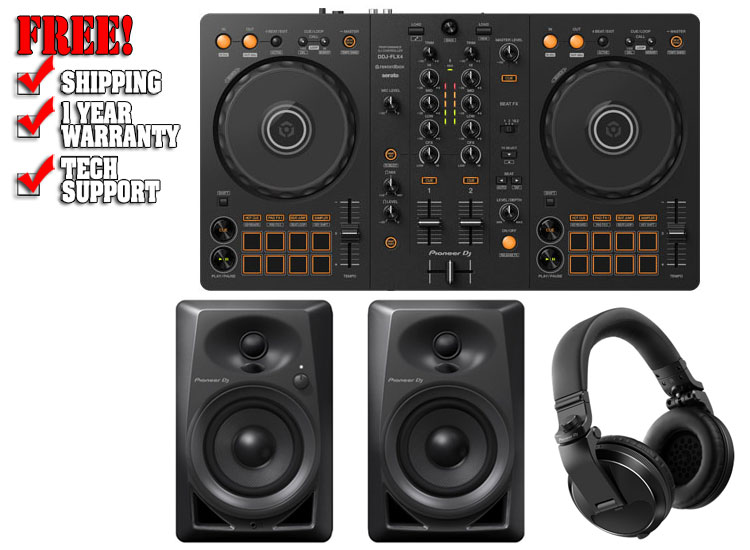 DDJ-FLX4 DM40-Black HDJ-X5 Package