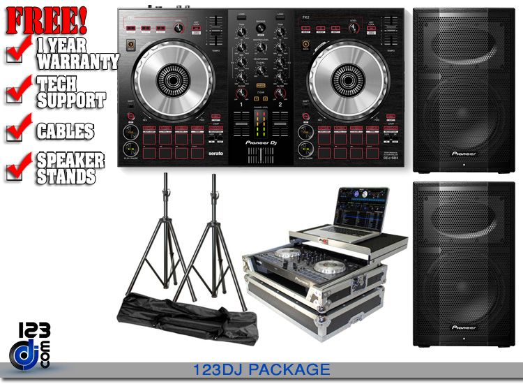 Pioneer DDJ-SB3 & XPRS10 Pack