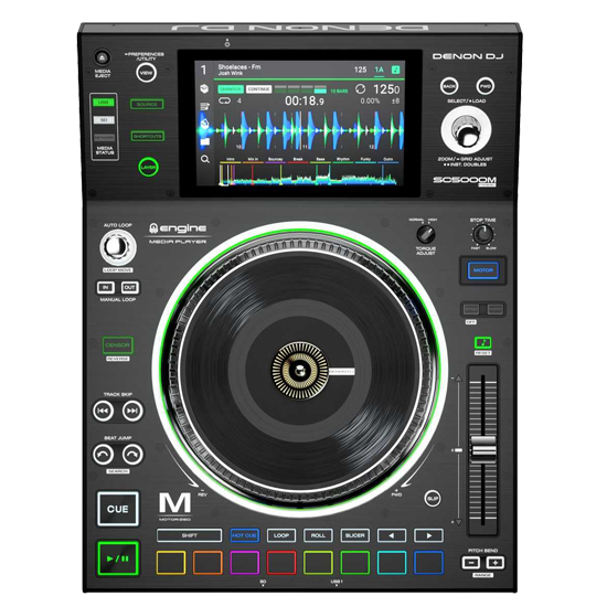 Denon DJ SC5000M Pioneer DJ DJM-750MK2 Mixer Bundle