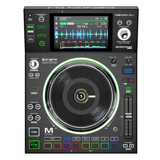 Denon DJ SC5000M X1800 Mixer Odyssey FZCDJ & FZ12MIXXD Cases Bundle