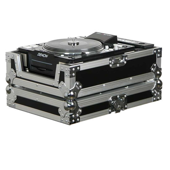 Denon DJ SC5000M X1800 Mixer Odyssey FZCDJ & FZ12MIXXD Cases Bundle