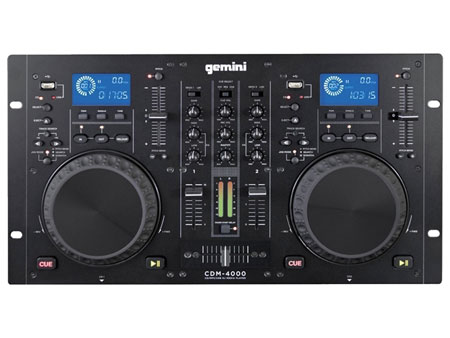 Gemini CDM-4000 CD/MP3/USB DJ Media Player