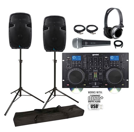 Gemini CDM-4000 CD/MP3/USB DJ Media Player