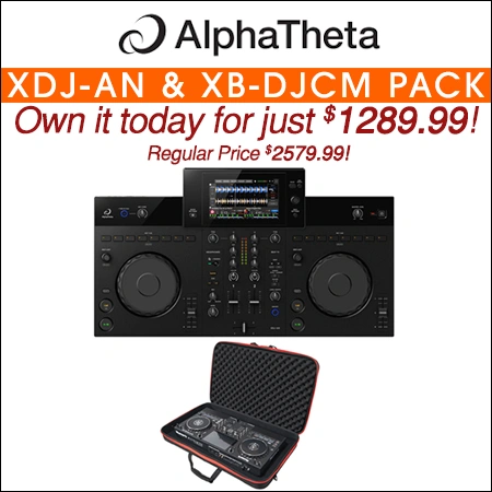 AlphaTheta XDJ-AN DJ Controller with Bag Package