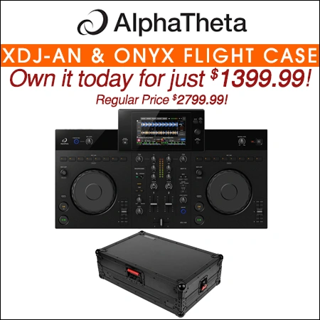 AlphaTheta XDJ-AN DJ Controller with Flight Case