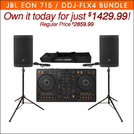 JBL EON 715 / DDJ-FLX4 BUNDLE