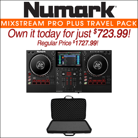 Numark Mixstream Pro Plus Travel Pack