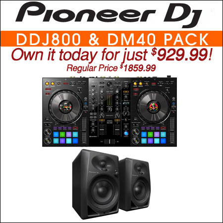 Pioneer DDJ-FLX4 & ProX X-DDJFLX4LTBL Package