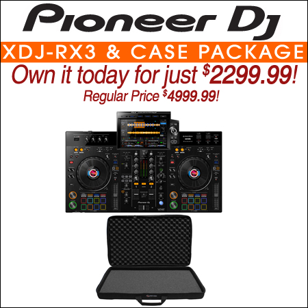 Pioneer DJ XDJ-RX3 & Case Package