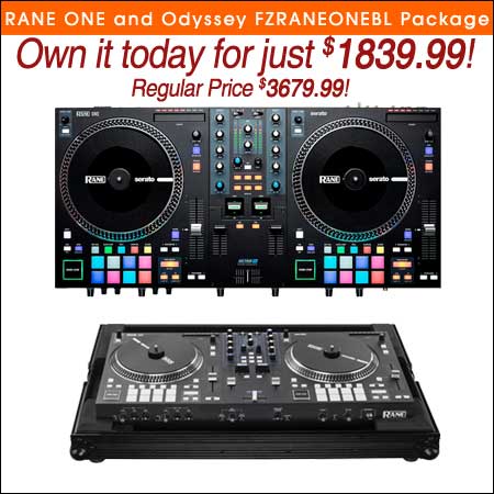 RANE ONE and Odyssey FZRANEONEBL Package