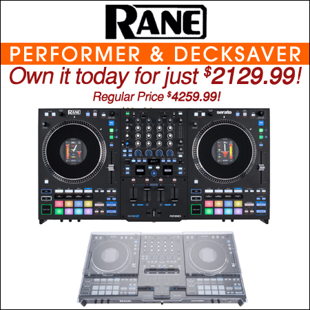 Rane PERFORMER and Decksaver