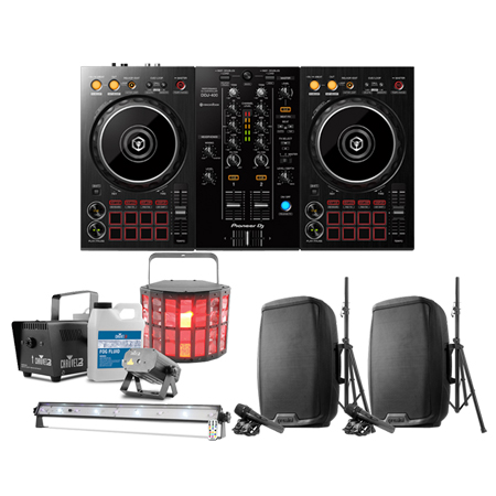 Jam Pack Gold DDJ-400 & AS-2115BT-PK Package