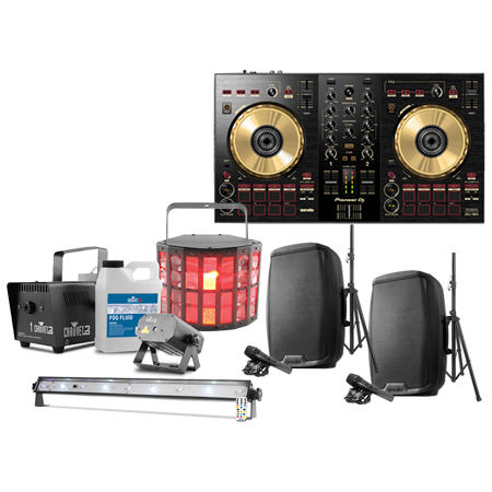 Jam Pack Gold DDJ-SB3-N Gold & AS-2115BT-PK Package