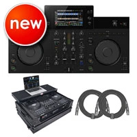 AlphaTheta XDJ-AN DJ Controller with Black Flight Case