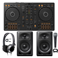 DDJ-FLX4 & DM-40 Black Pack