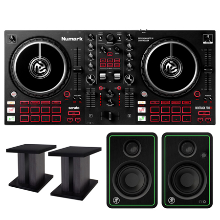 Numark Mixtrack Pro FX & Mackie CR3-X Pack