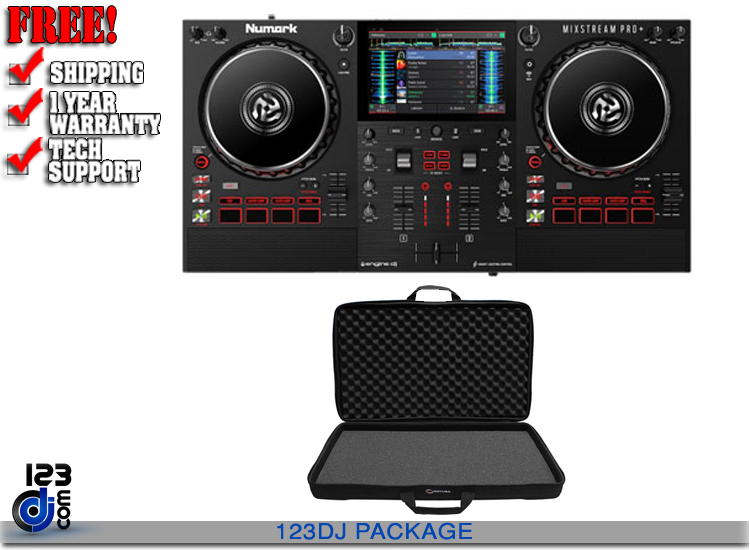 Numark Mixstream Pro Plus Travel Pack