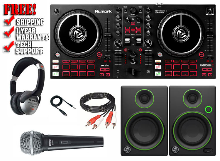 Numark Mixtrack Pro FX Pack 1 | DJ Packages | Chicago DJ Equipment